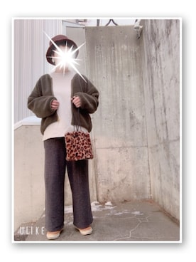 「LEPSIM（レプシィム）のアイテム（ブルゾン）」を使った、mamiiruuuuuuu◡̈♥さん（レディース・158cm）の冬コーディネート