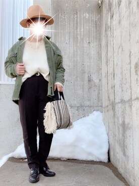 ハットを使った ショートヘア の人気ファッションコーディネート 髪型 ベリーショートヘアー Wear