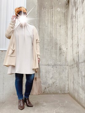 mamiiruuuuuuu◡̈♥さん（レディース・158cm）の春コーディネート