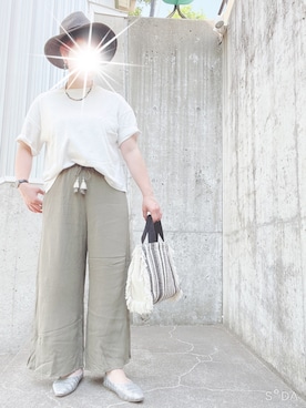 mamiiruuuuuuu◡̈♥さん（レディース・158cm）の夏コーディネート