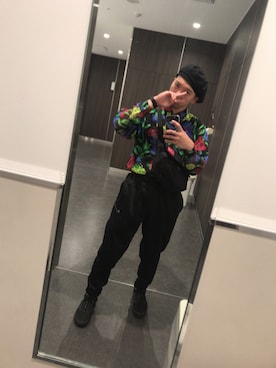 「アイテム（メッセンジャーバッグ）」を使った、ひかちゃんさん（メンズ・163cm・10代）の秋コーディネート