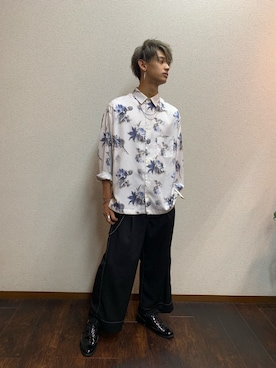 大西 敦之さん（メンズ・178cm）の秋コーディネート