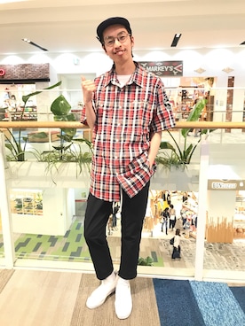 Pakkun14さん（メンズ・165cm）の夏コーディネート