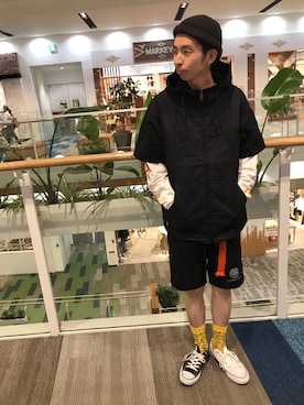 「さしいろ」｜Pakkun14さん（メンズ・165cm）の夏コーディネート
