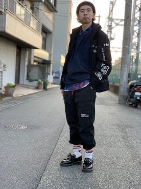 Pakkun14さん（メンズ・165cm）の冬コーディネート