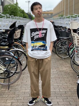 Pakkun14さん（メンズ・165cm）の夏コーディネート