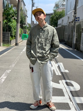 Pakkun14さん（メンズ・165cm）の夏コーディネート