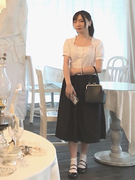 「chico_（チコ）のアイテム（シューズ）」を使った、Elaine_YiLamさん（レディース・152cm）の秋コーディネート