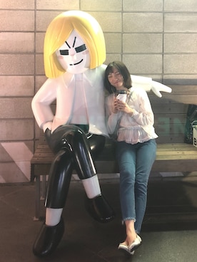 「chico_（チコ）のアイテム（シューズ）」を使った、Elaine_YiLamさん（レディース・152cm）の秋コーディネート