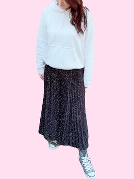 「Radiate（ラディエイト）のアイテム（パンツ）」を使った、あんさん（レディース・154cm）の冬コーディネート