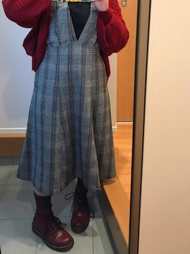 ふみそさん（レディース・158cm）の秋コーディネート