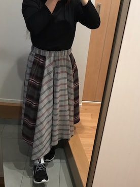 ふみそさん(レディース・159cm)の冬コーディネート