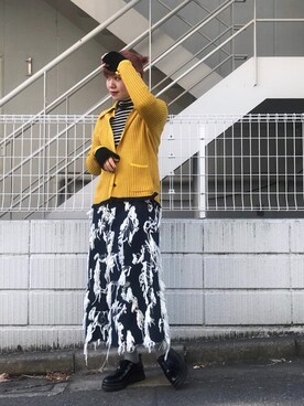 「AKANE UTSUNOMIYA」｜Ⓜ︎ａｙｕさん（レディース・166cm）の冬コーディネート
