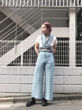 「TAN（タン）のアイテム（パンツ）」を使った、Ⓜ︎ａｙｕさん（レディース・166cm）の冬コーディネート