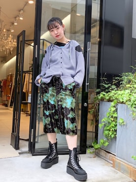 「AKANE UTSUNOMIYA」｜Ⓜ︎ａｙｕさん（レディース・165cm）の夏コーディネート