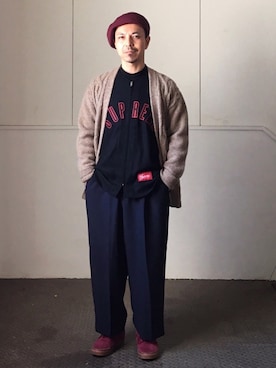 「アイテム（その他トップス）」を使った、初珠さん（メンズ・167cm）の冬コーディネート