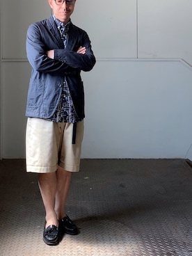 「Palace Skateboards（パレススケートボード）のアイテム」を使った、初珠さん（メンズ・167cm）の春コーディネート