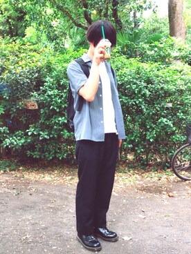 おきさん(メンズ・182cm)の夏コーディネート