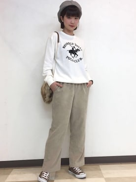 manaさん（レディース・165cm）の秋コーディネート