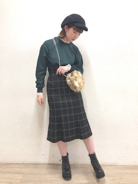 manaさん（レディース・165cm）の秋コーディネート