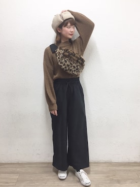 manaさん（レディース・165cm）の冬コーディネート