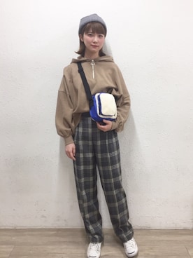manaさん（レディース・165cm）の冬コーディネート
