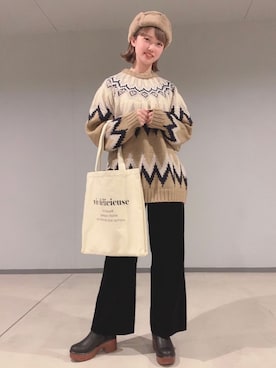 manaさん（レディース・165cm）の秋コーディネート