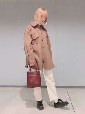 manaさん（レディース・165cm）の冬コーディネート