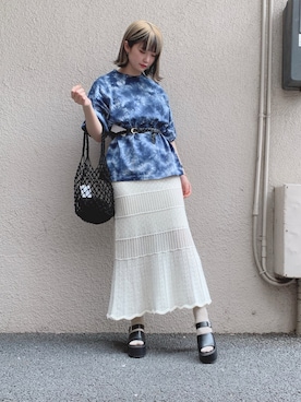 manaさん（レディース・165cm）の夏コーディネート