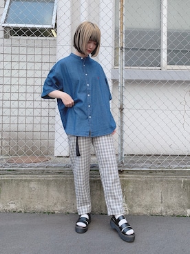 manaさん（レディース・165cm）の夏コーディネート