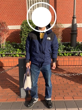 「Ralph Lauren」｜「アイテム（ダウンジャケット/コート）」を使った、衣食 充（imeshi mitsuru）さん（メンズ・168cm）の冬コーディネート