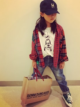 せんちゃんさん（キッズ・120cm）の秋コーディネート