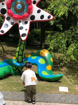 takkun˃̵˂̵さん(キッズ・90cm)の秋コーディネート