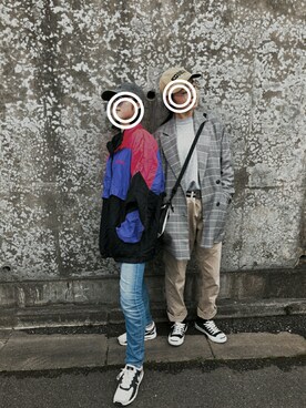 「ショルダーバック」｜「アイテム（その他）」を使った、"cocono"さん（レディース・159cm）の冬コーディネート