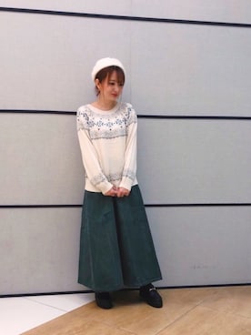 ひんみさん（レディース・154cm）の秋コーディネート