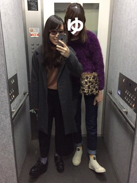 まちるださん(レディース・155cm)の冬コーディネート