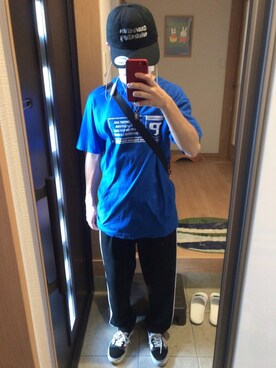 「STUDIO SEVEN（スタジオ セブン）のアイテム（帽子）」を使った、マージさん（メンズ・165cm）の秋コーディネート