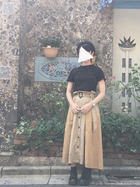 「w closet」｜「アイテム（腕時計）」を使った、ゆずきさん（レディース・157cm）の秋コーディネート