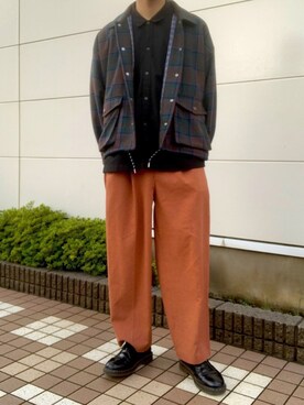Jieda PLAID COACH JACKET セットアップ JieDa ジエダ / PLAID COACH JACKET プレイドコーチジャケット / Jie