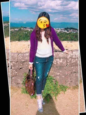 「Ralph Lauren Sport（ラルフローレンスポーツ）のアイテム（ジャケット/アウター）」を使った、Venusさん（レディース・161cm）の冬コーディネート