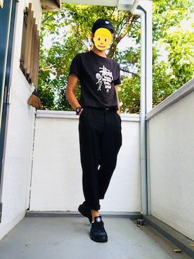 「air huarache」｜FUMITAさん（メンズ・178cm）の夏コーディネート