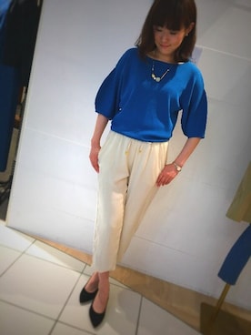 「金沢フォーラス」｜Q金沢フォーラス店さん（レディース・161cm）の春コーディネート