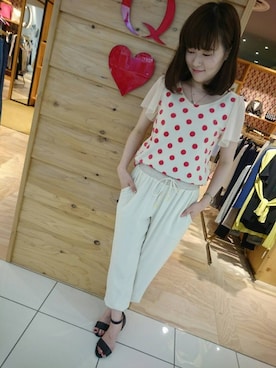 「金沢フォーラス」｜Q金沢フォーラス店さん（レディース・161cm）の春コーディネート