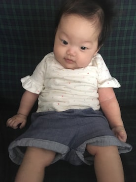 「60cm」｜「アイテム（パンツ）」を使った、なつめさん（レディース・167cm）の秋コーディネート