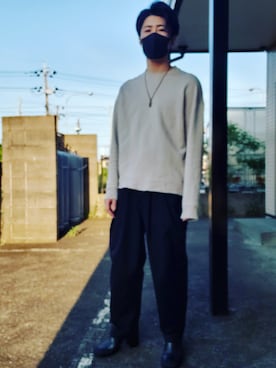 「Yves Saint Laurent（イヴサンローラン）のアイテム（アクセサリー）」を使った、kouさん（メンズ・167cm）の夏コーディネート
