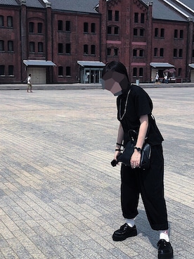 「Daniel Wellington（ダニエルウェリントン）の販売終了クラシックペティット アッシュフィールド32mm（アナログ腕時計）」を使った、nanahoさん（レディース・162cm）の秋コーディネート