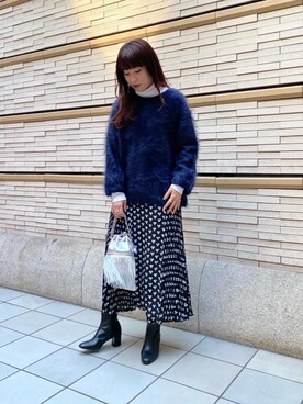 DATE MEGUMIさん(レディース・160cm)の秋コーディネート