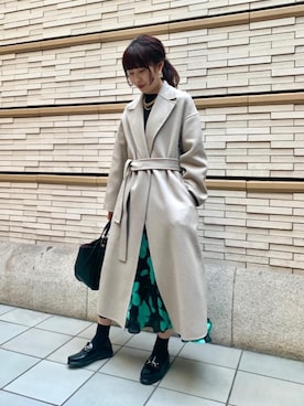 DATE MEGUMIさん(レディース・160cm)の冬コーディネート