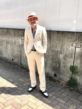 田中 正さんの（Panama Hat | パナマハット）を使ったコーディネート