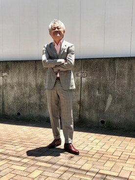 田中 正｜TOMORROWLAND のセットアップを使ったコーディネート - WEAR